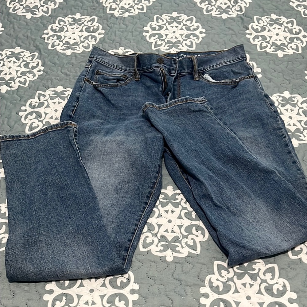 GAP Blue Straight Leg Jeans Classic Denim